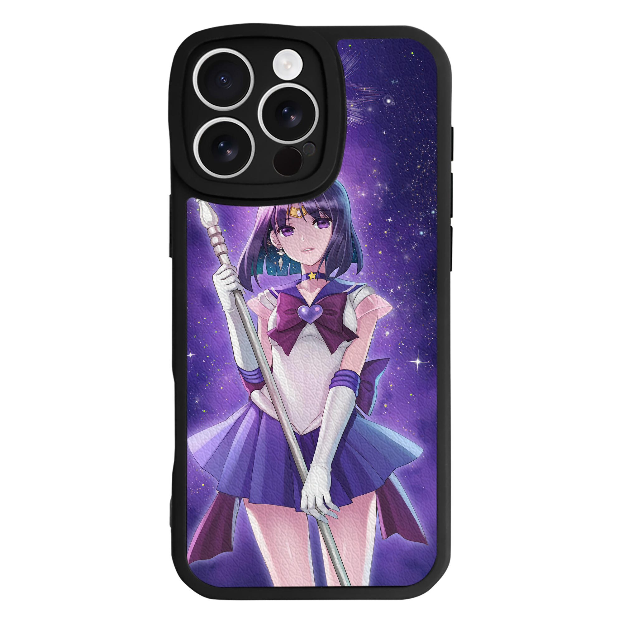 （画像用） 美少女戦士セーラームーン Sailor Moon 【iPhone 16シリーズ対応】シリコンスマホケース（レザー調） 材質：シリコン